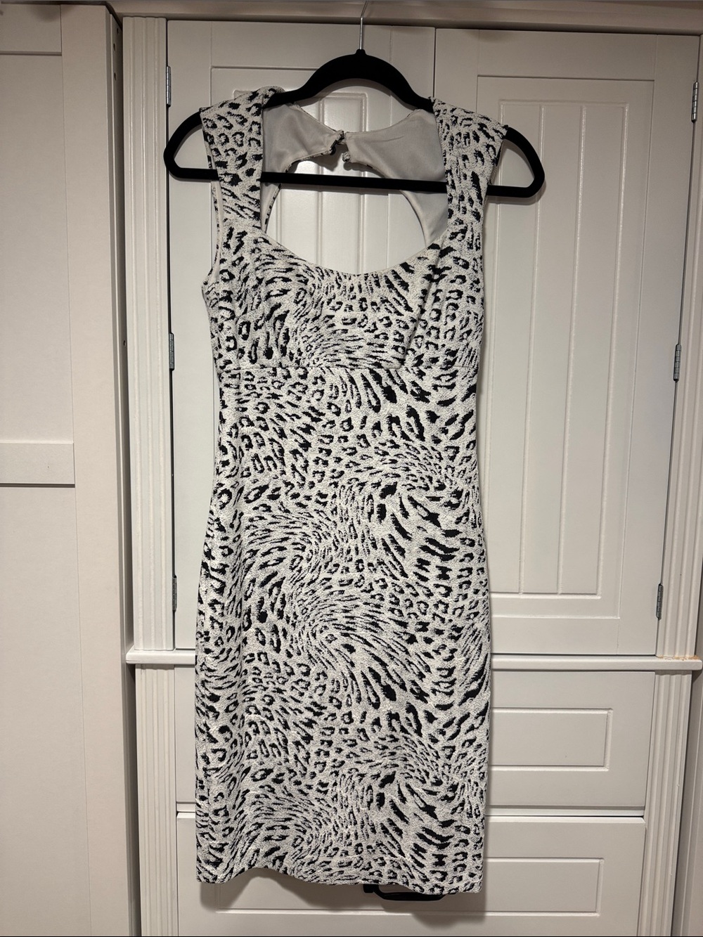Animal print dress